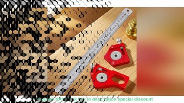 Steel Ruler Positioning Block W/45/60/90 Angle Guide Multi-Angle Scriber Line Marking Gauge for to C