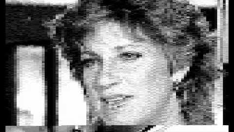 digitized pictures slideshow for Atari 8-bit