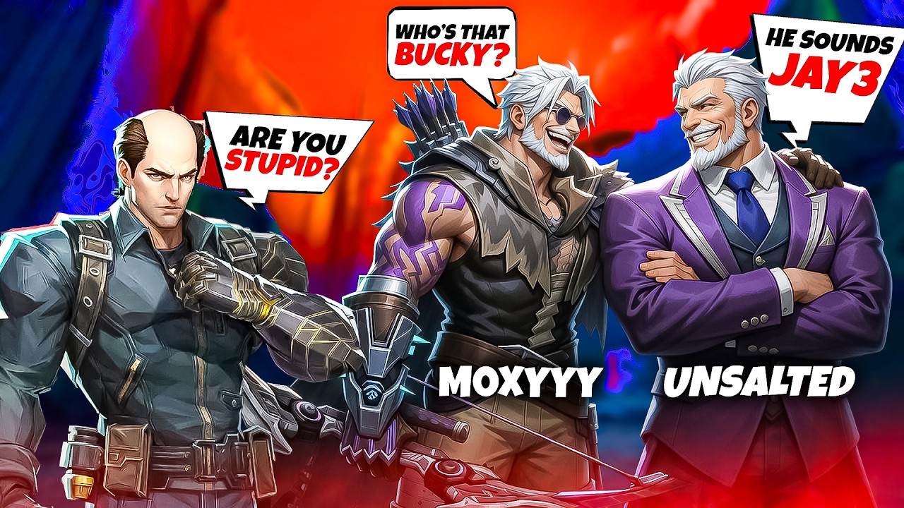 Jay3, m0xyy и Unsalted никак не могли перестать подшучивать друг над другом 💀