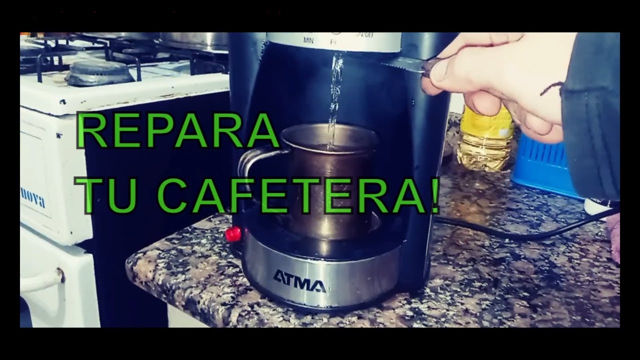 COMO REPARAR CAFETERA EXPRESS ATMA - YouTube