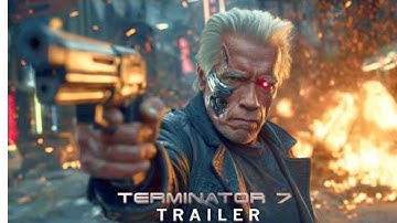 New Terminator 7 2026 – First Trailer   Arnold Schwarzenegger, Christian Bale, Will Smith   Concept