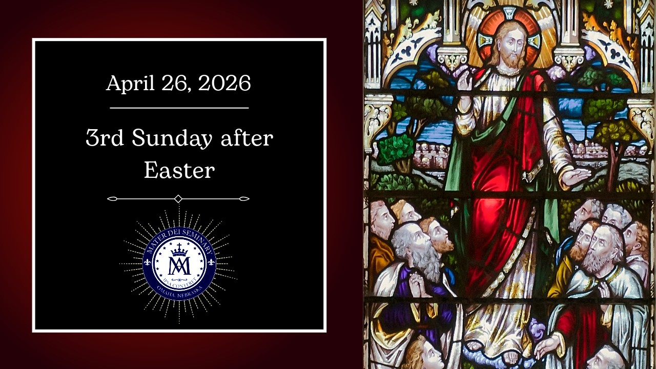 3rd Sunday After Easter 2026