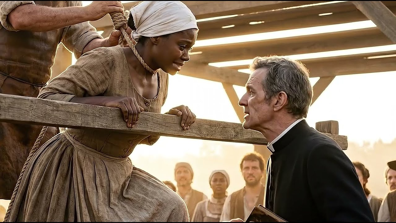 A Escrava Seria ENFORCADA...mas O Padre Fez Algo IMPENSÁVEL e mudou o seu destino - 1842