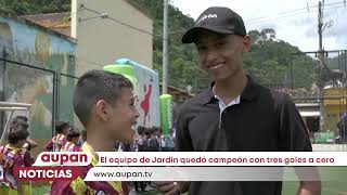 EL EQUIPO DE JARDÍN QUEDÓ CAMPEÓN CON TRES GOLES A CERO