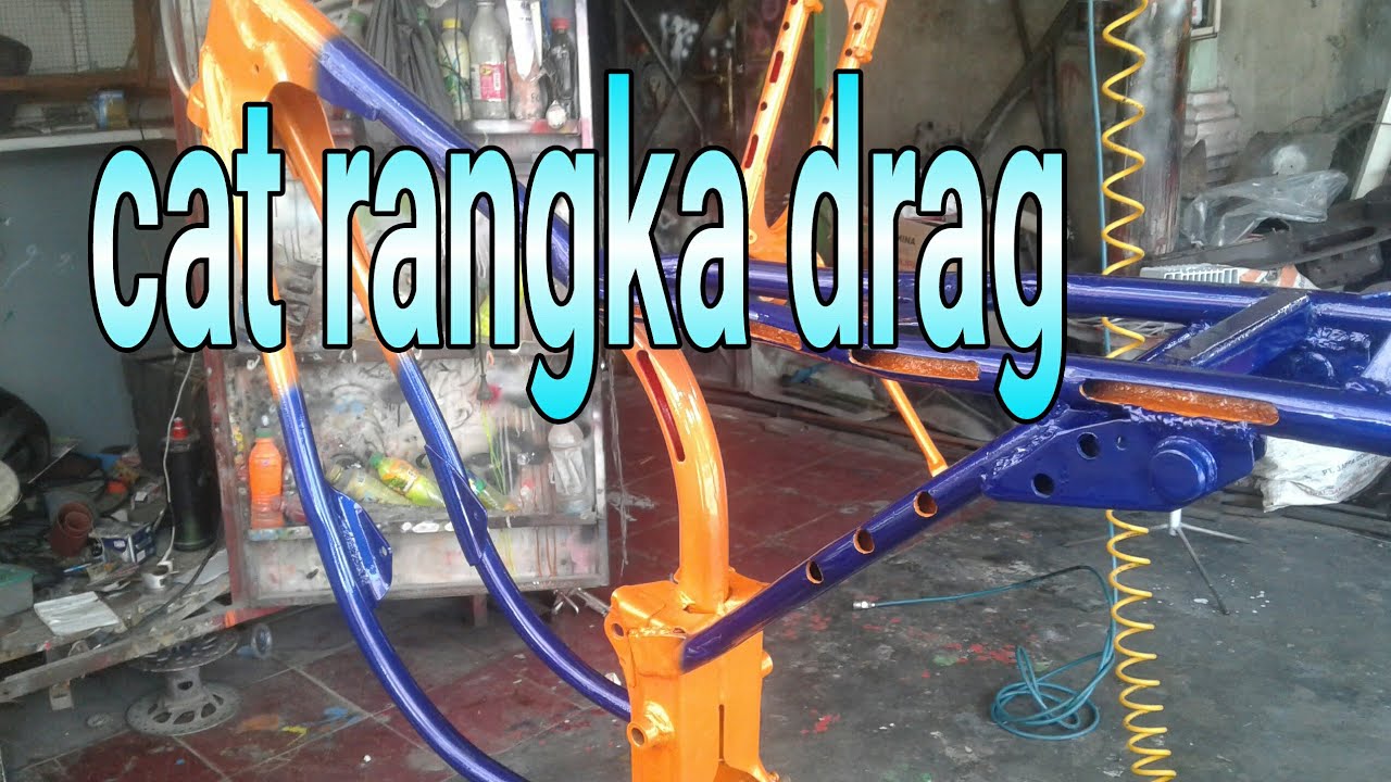 Cat rangka drag rx king - YouTube