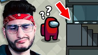 картинка: САМАЯ БЕЗБАШЕННАЯ КАТКА В АМОНГ АС! Играю за роль ВЕТЕРАН в AMONG US
