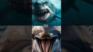 Megalodon Vs Fish Dolphin, Fish, And Stingray