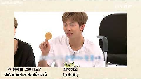 [VIETSUB] Học tiếng Hàn và nấu ăn cùng BTS - Phần 5