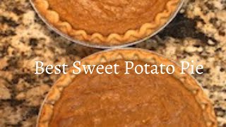 How To:  Best Sweet Potato Pie From Scratch | Quick \& Easy | Vlogmas Day 23