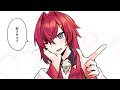 【アンマオ】魔使マオに強烈なカウンターを喰らうアンジュ【手描きにじさんじ】