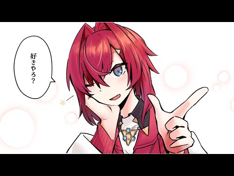 【アンマオ】魔使マオに強烈なカウンターを喰らうアンジュ【手描きにじさんじ】