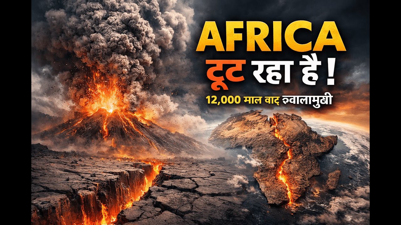 Is Africa Breaking Apart?  12,000 Year Old Volcano Eruption Shook the World