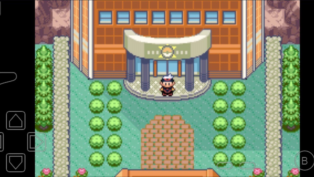 Finalizando pokémon safira jogando a liga pokémon.