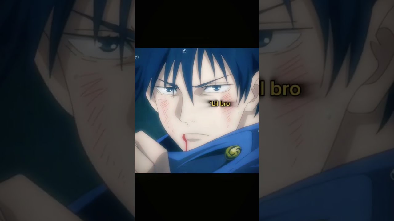 When Lil Bro Use His True Power Jujutsukaisen Animeedit Edit Jjk Gojo Sukuna Megumi