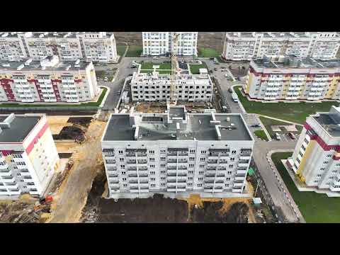 ЖК "Микрорайон Первый", ход строительства, ноябрь 2022г.