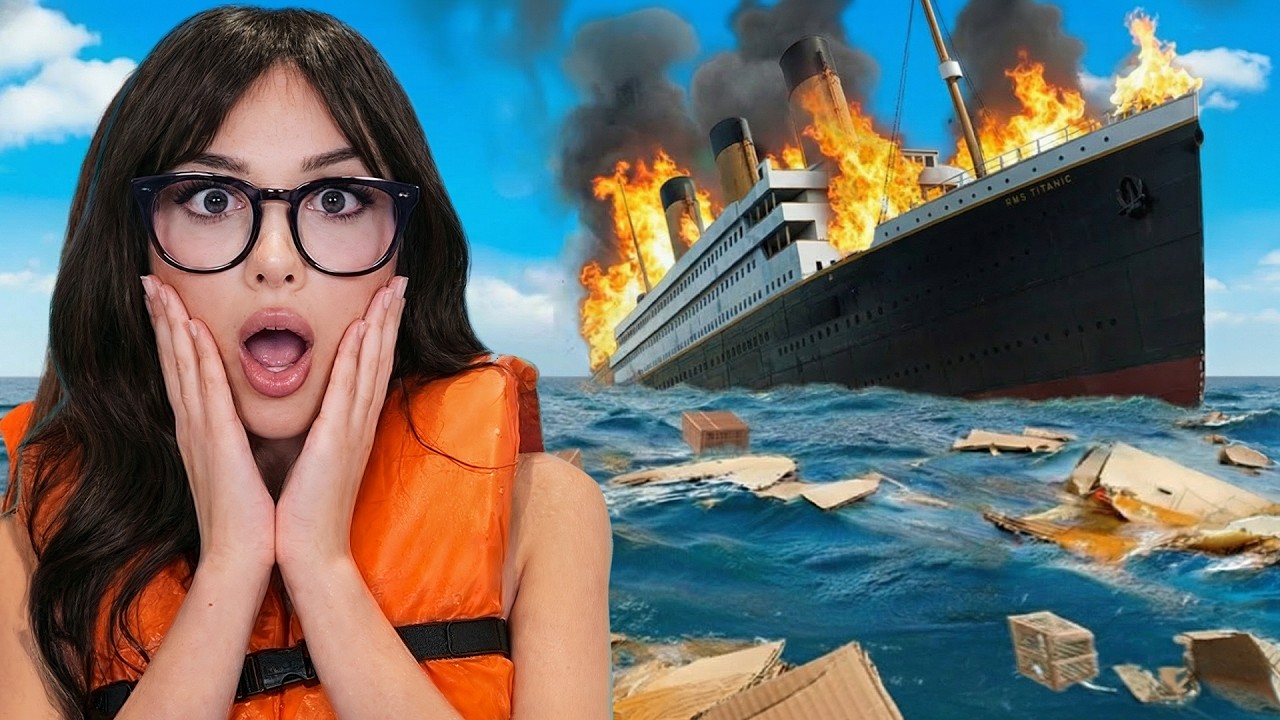 I Survived A SINKING SHIP in Roblox!
