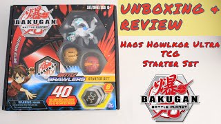 Haos Howlkor Starter Set Unboxing & Review - Bakugan Battle Planet