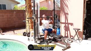 Dr Gene James- Body Solid Smith Machine demo exercises