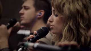 A Budapest Voices próbája Audio-Technicával