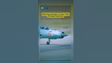 Why the MiG-21 Has That Weird Nosecone #fighterjet #militaryaviation #usairforce #jetdesign #usa