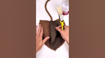 Processo: folha em macramê ✨ #macrame #dicas #macrametutorial #diymacrame #trendingshorts