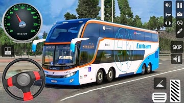 Offroad Bus Sim Coach Bus Game _ Real Coach Bus Simulator 3D - Bus Game Video Andriod Gameplay