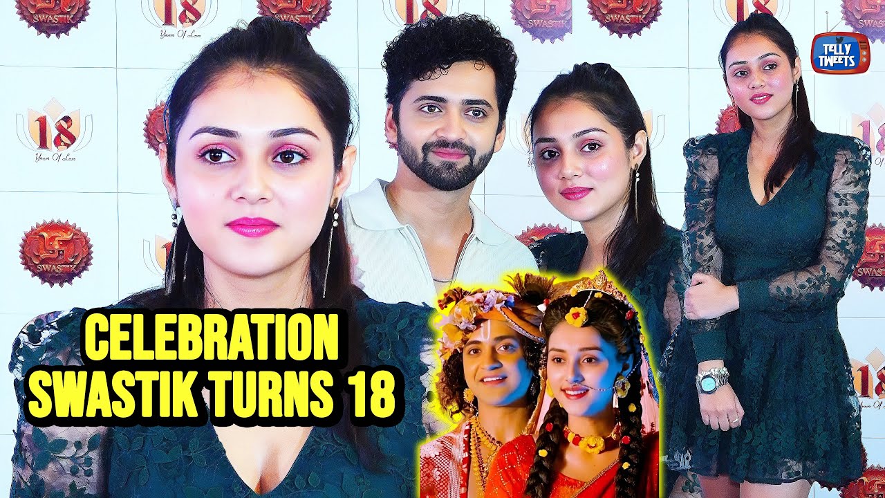 RadhaKrishn TV Stars MALLIKA SINGH & SUMEDH MUDGALKAR Dazzle At Swastik’s 18th Anniversary