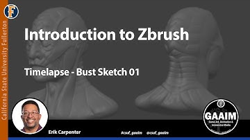 Intro to ZBrush - Timelapse Bust 01