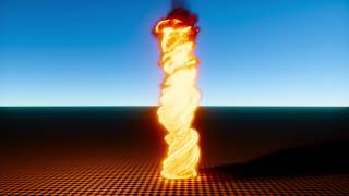 Embergen Fire Tornado Test