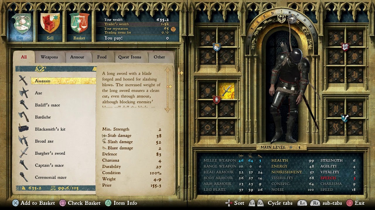 Kingdom Come Deliverance Mysterious Ways Rattay Swordsmith