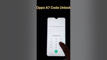 Oppo A7 Code Unlock #shorts
