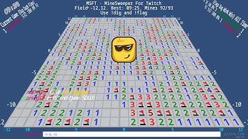 Record Time on 25x25 Minefield in 09:25 TAS - MineSweeper For Twitch (MSFT)