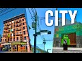 Realistic buildings  power lines  lets play minecraft 608