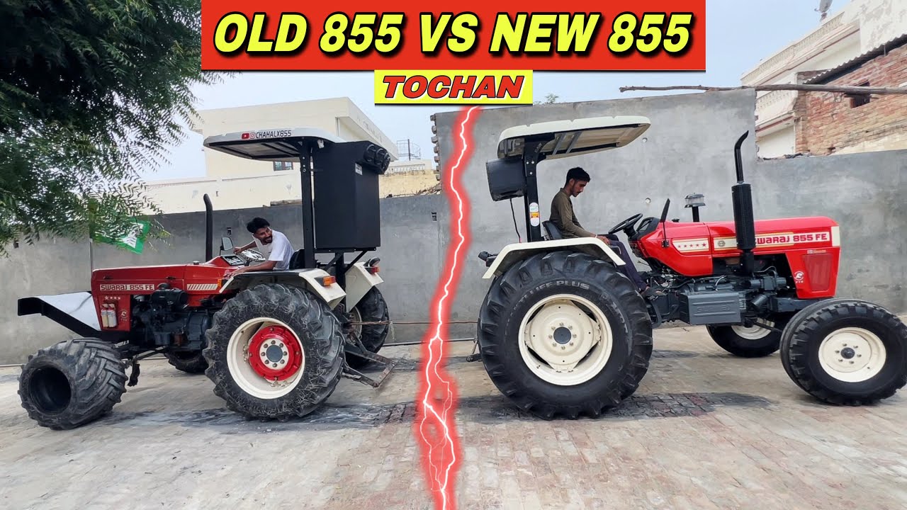 Old Swaraj 855 Vs New Swaraj 855 | 🚜 Tochan Performance ⚠