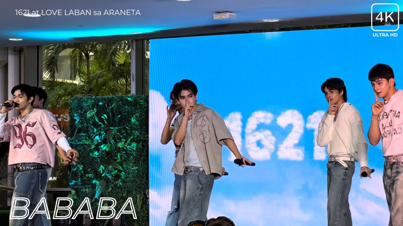 1621 - BABABA ( Live Performance ) at LOVE LABAN sa ARANETA 2025✨