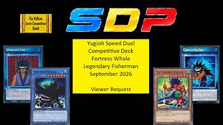 Yugioh Speed Duel Fortress Whale/Legendary Fisherman DoubleUp Deck #yugioh #speedduel #speedduelduos