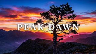 Where Dawn Touches the Peaks Alpine Dawn Morning Peace Over Snow-Capped Peaks
