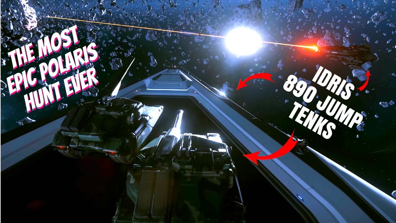Unreal Star Citizen Moment – Two Nova Tanks on 890 Jump vs Polaris!