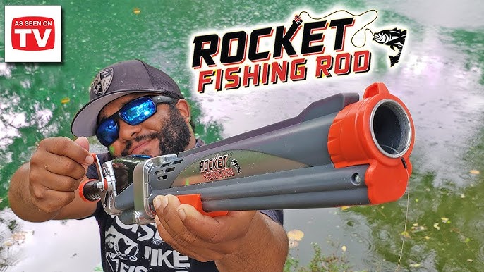 Rocket Fishing Rod Catches Fish! Fishing Challenge! 