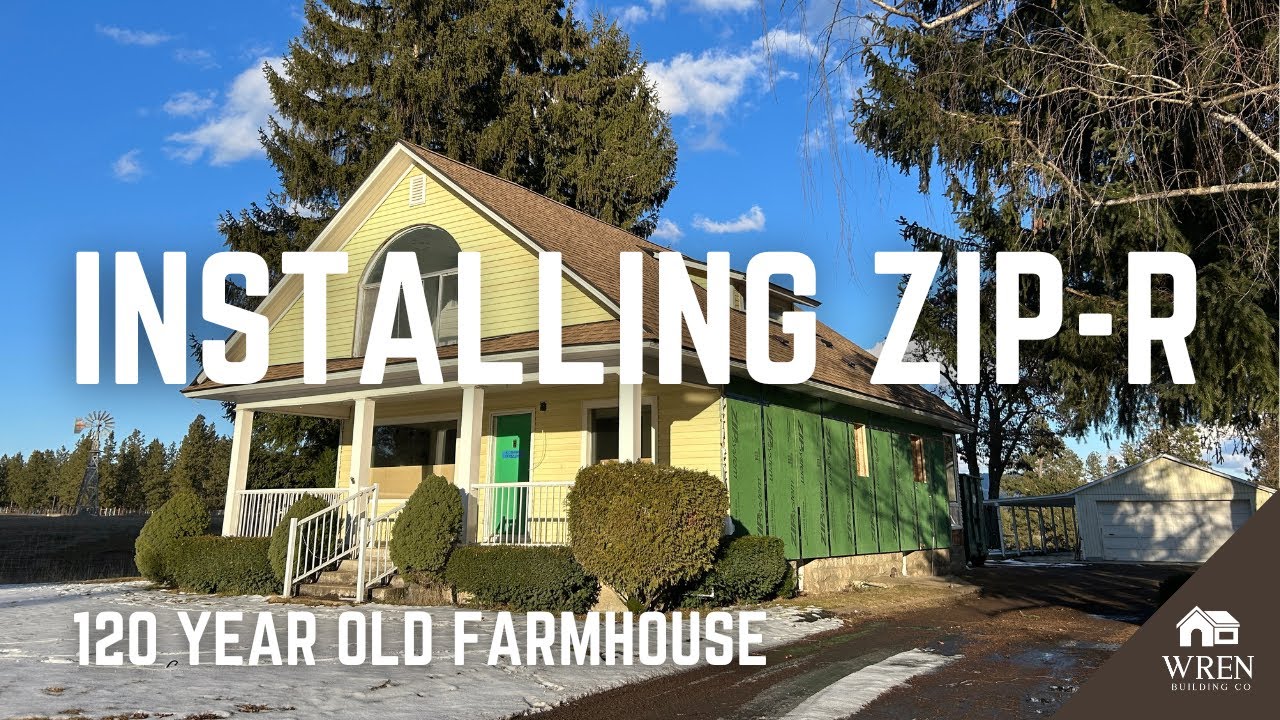 Ep. 6 | Installing ZIP-R on my 120 Year old Farmhouse - YouTube