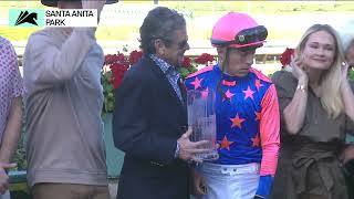 Splendora Wins The D Wayne Lukas On Saturday February 7 At Santa Anita Park