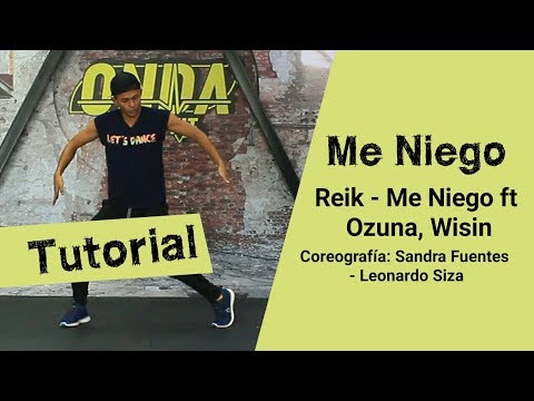 Reik - Me Niego ft. Ozuna, Wisin Choreography Tutorial By Leonardo Siza