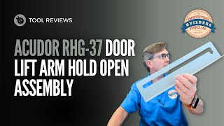 Acudor RHG-37 Door Lift Arm Hold Open Assembly | Access Door Hardware