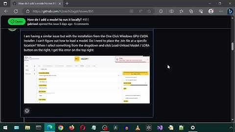 Installing h2ogpt to Chat with Local Documents Using llama 2 on Windows
