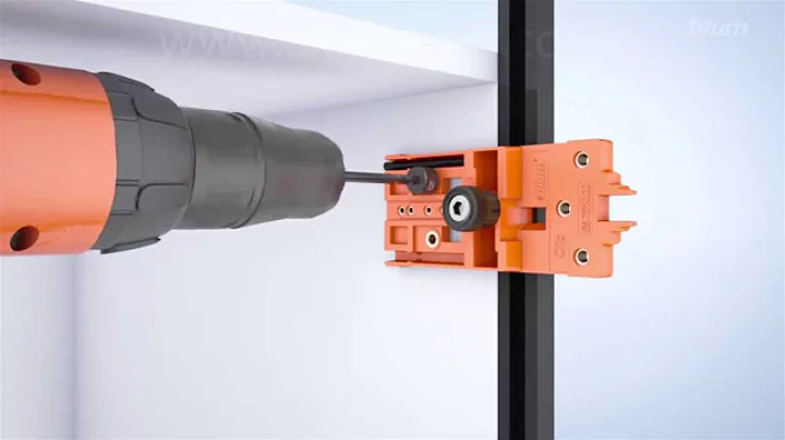 Blum Hinge Drilling Template