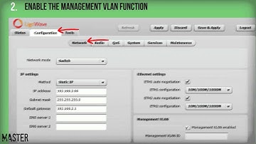 LW Management VLAN