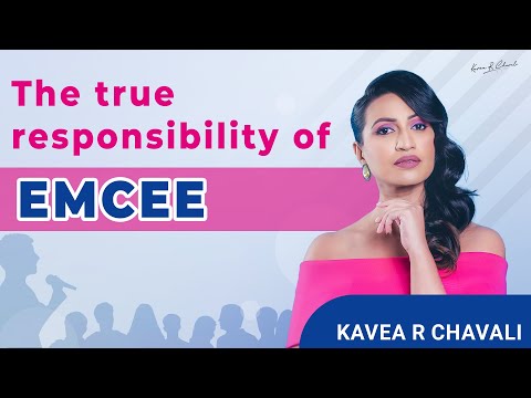 The True Responsibility Of Emcee |Kavea R Chavali #anchor #emcee