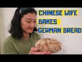 My Chinese Wife made GERMAN BREAD at Home