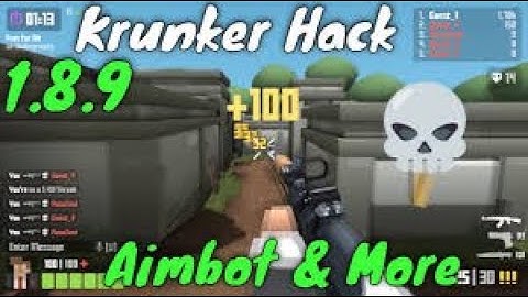 TROLLING PEOPLE IN KRUNKER IO/WITH AIMBOT,HACKS/1.9.9.1