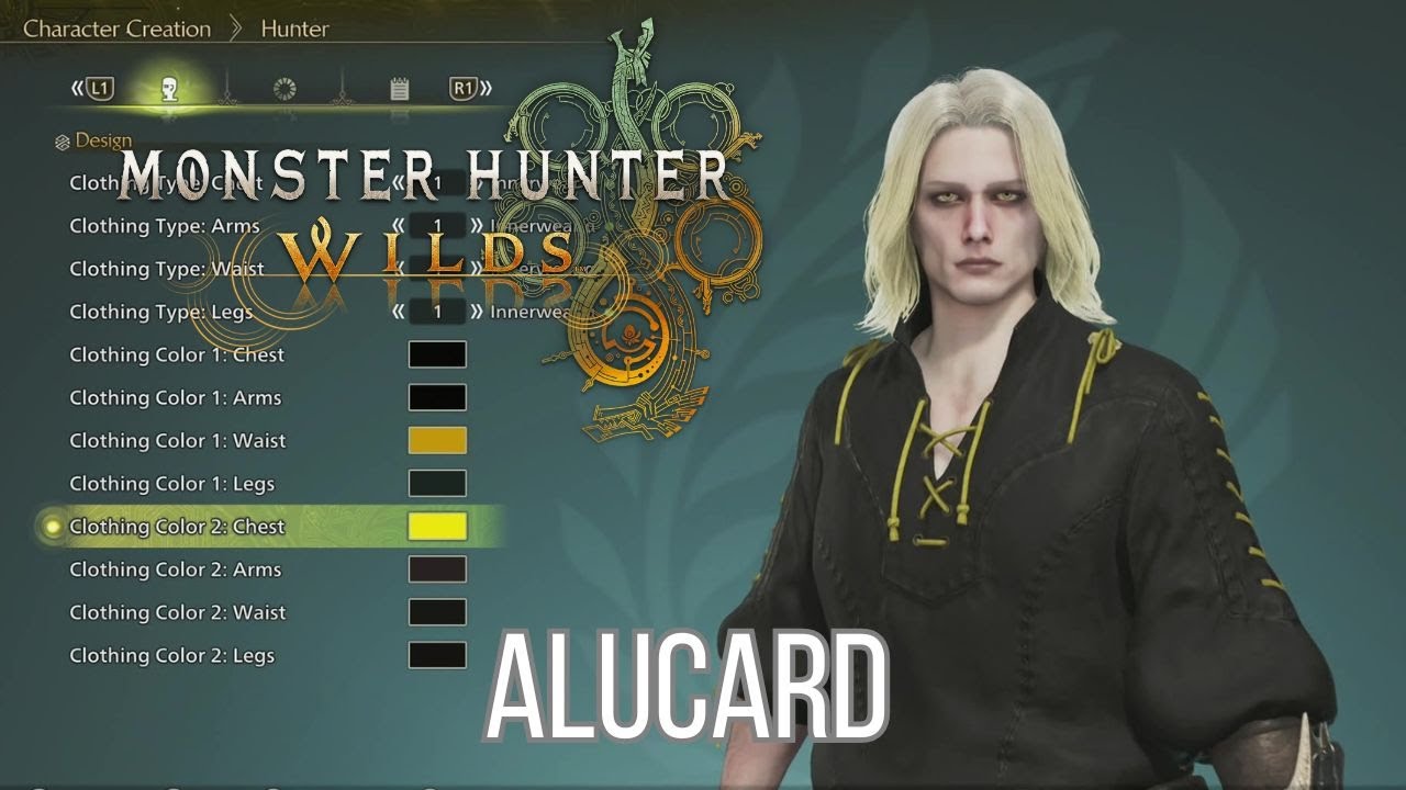Monster Hunter Wilds Alucard Character Creation – How to Make the ...